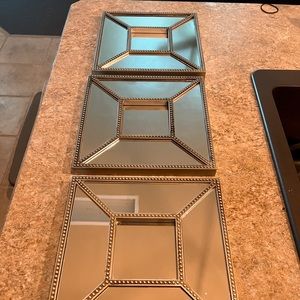 Set of 3 Mirrors